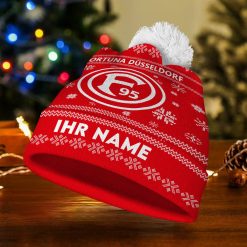 Fortuna Düsseldorf Individueller Name Neue Version Weihnachtsmütze