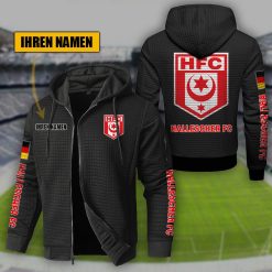 Hallescher FC Individueller Name Sportlicher Stil Sport-Hoodie