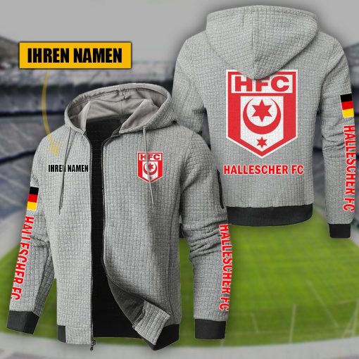Hallescher FC Individueller Name Sportlicher Stil Sport-Hoodie Hallescher FC Individueller Name Sportlicher Stil Sport-Hoodie