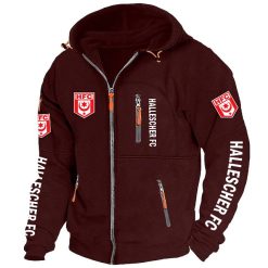 Hallescher FC Neue Version Zip-Up-Jacke