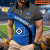 Hamburger SV Individueller Name Neues Modell – Reißverschluss Poloshirt