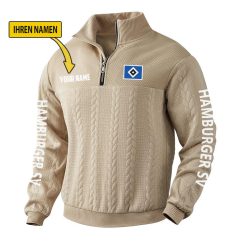 Hamburger SV Fan Edition Strick-Sweatshirt – Individueller Name
