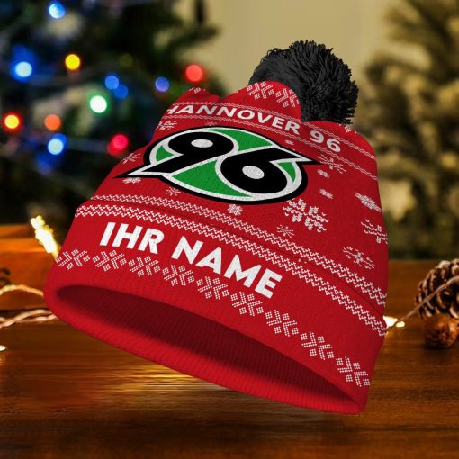 Hannover 96 Individueller Name Neue Version Weihnachtsmütze Hannover 96 Individueller Name Neue Version Weihnachtsmütze