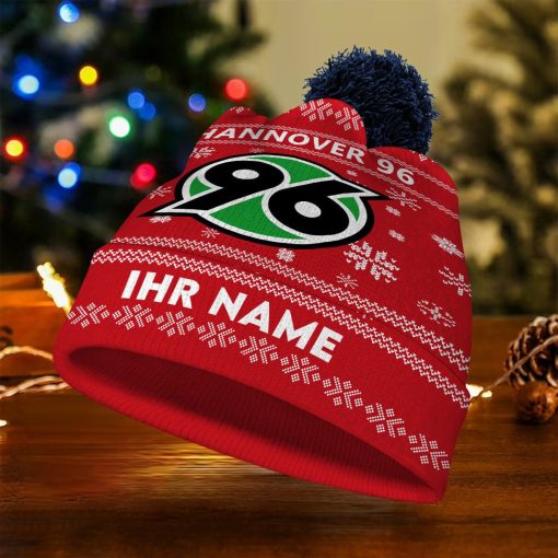 Hannover 96 Individueller Name Neue Version Weihnachtsmütze Hannover 96 Individueller Name Neue Version Weihnachtsmütze
