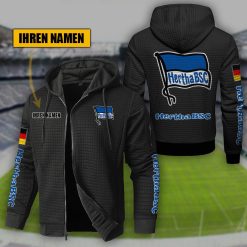 Hertha BSC Individueller Name Sportlicher Stil Sport-Hoodie