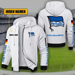 Hertha BSC Individueller Name Sportlicher Stil Sport-Hoodie