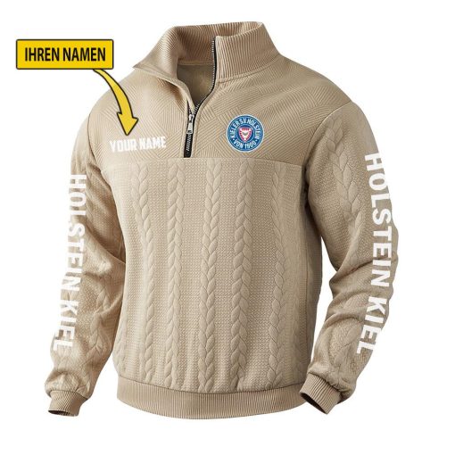 Holstein Kiel Fan Edition Strick-Sweatshirt – Individueller Name Holstein Kiel Fan Edition Strick-Sweatshirt – Individueller Name