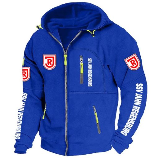 Jahn Regensburg Neue Version Zip-Up-Jacke Jahn Regensburg Neue Version Zip-Up-Jacke