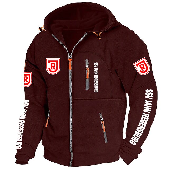 Jahn Regensburg Neue Version Zip-Up-Jacke Jahn Regensburg Neue Version Zip-Up-Jacke