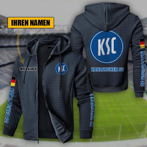Karlsruher SC Individueller Name Sportlicher Stil Sport-Hoodie Karlsruher SC Individueller Name Sportlicher Stil Sport-Hoodie