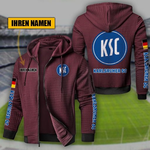 Karlsruher SC Individueller Name Sportlicher Stil Sport-Hoodie Karlsruher SC Individueller Name Sportlicher Stil Sport-Hoodie