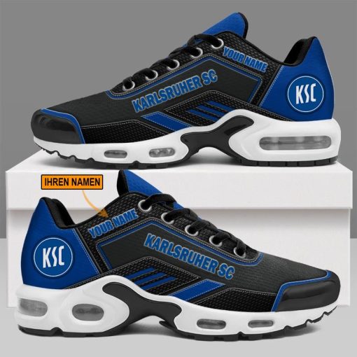 Karlsruher SC Individueller Name Sportausgabe Air Max Plus Schuhe Karlsruher SC Individueller Name Sportausgabe Air Max Plus Schuhe