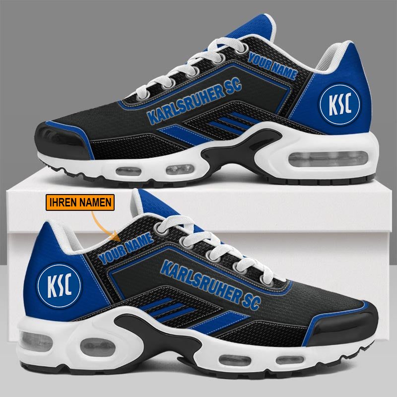 Karlsruher SC Individueller Name Sportausgabe Air Max Plus Schuhe Karlsruher SC Individueller Name Sportausgabe Air Max Plus Schuhe