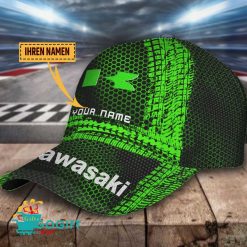 Kawasaki Individueller Name Neuer Stil Kappe