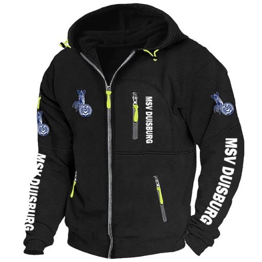 Msv duisburg Neue Version Zip-Up-Jacke Msv duisburg Neue Version Zip-Up-Jacke