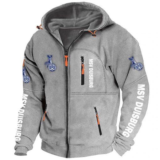 Msv duisburg Neue Version Zip-Up-Jacke Msv duisburg Neue Version Zip-Up-Jacke