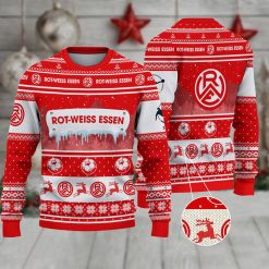 Rot-Weiss Essen Weihnachtspullover im neuen Design