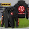 Rot-Weiss Essen Individueller Name Sportlicher Stil Sport-Hoodie