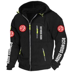 Rot-Weiss Essen Neue Version Zip-Up-Jacke