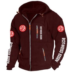 Rot-Weiss Essen Neue Version Zip-Up-Jacke