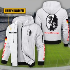 SC Freiburg Individueller Name Sportlicher Stil Sport-Hoodie