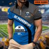 SC Paderborn 07 Individueller Name Neues Modell – Reißverschluss Poloshirt