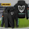 SC Preußen Münster Individueller Name Sportlicher Stil Sport-Hoodie