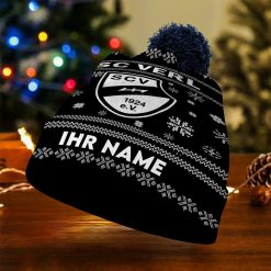 SC Verl Individueller Name Neue Version Weihnachtsmütze