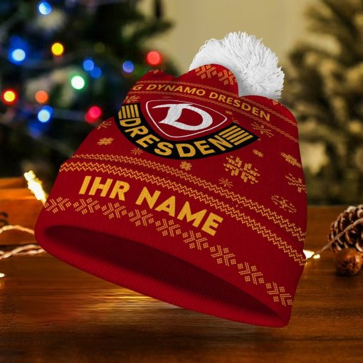 SG Dynamo Dresden Individueller Name Neue Version Weihnachtsmütze SG Dynamo Dresden Individueller Name Neue Version Weihnachtsmütze