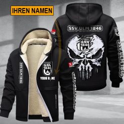 SSV Ulm 1846 – Individueller Name Neues Design Reißverschlussjacke