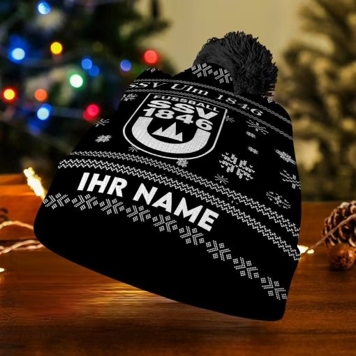 SSV Ulm 1846 Individueller Name Neue Version Weihnachtsmütze SSV Ulm 1846 Individueller Name Neue Version Weihnachtsmütze
