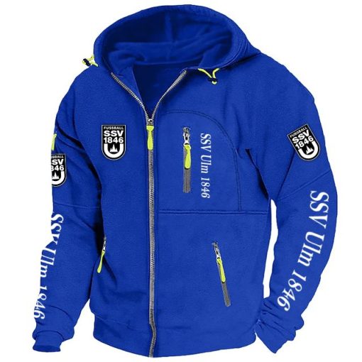 SSV Ulm 1846 Neue Version Zip-Up-Jacke SSV Ulm 1846 Neue Version Zip-Up-Jacke