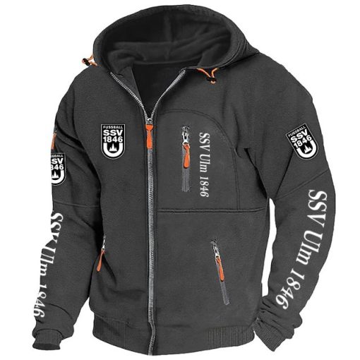 SSV Ulm 1846 Neue Version Zip-Up-Jacke SSV Ulm 1846 Neue Version Zip-Up-Jacke