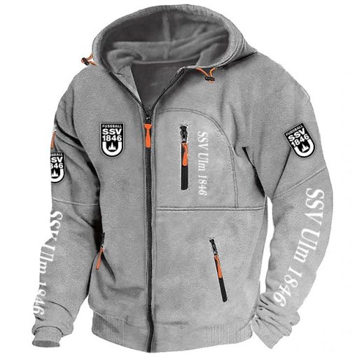 SSV Ulm 1846 Neue Version Zip-Up-Jacke SSV Ulm 1846 Neue Version Zip-Up-Jacke