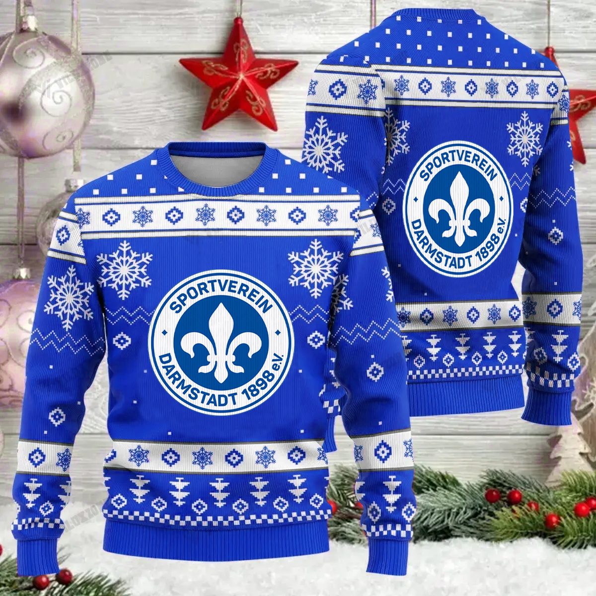 Jetzt neu: SV Darmstadt 98 Weihnachtspullover Jetzt neu: SV Darmstadt 98 Weihnachtspullover