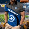 SV Darmstadt 98 Individueller Name Neues Modell – Reißverschluss Poloshirt