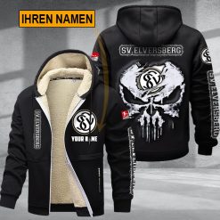 SV Elversberg – Individueller Name Neues Design Reißverschlussjacke