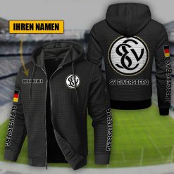SV Elversberg Individueller Name Sportlicher Stil Sport-Hoodie