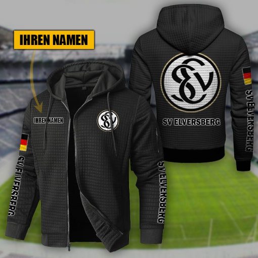 SV Elversberg Individueller Name Sportlicher Stil Sport-Hoodie