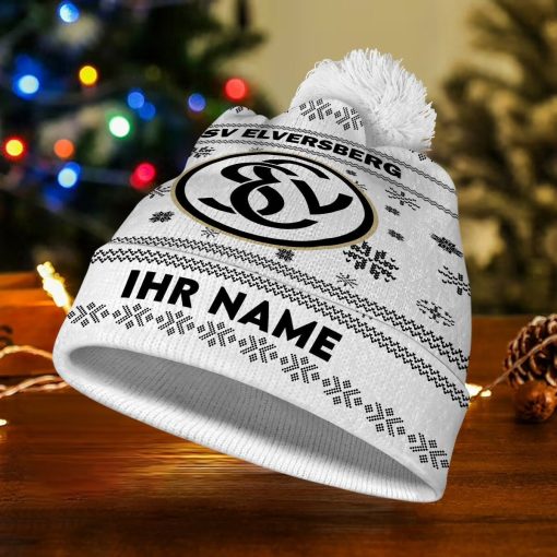 SV Elversberg Individueller Name Neue Version Weihnachtsmütze SV Elversberg Individueller Name Neue Version Weihnachtsmütze
