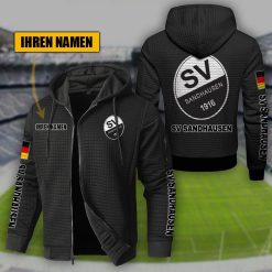 SV Sandhausen Individueller Name Sportlicher Stil Sport-Hoodie