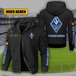 SV Waldhof Mannheim Individueller Name Sportlicher Stil Sport-Hoodie