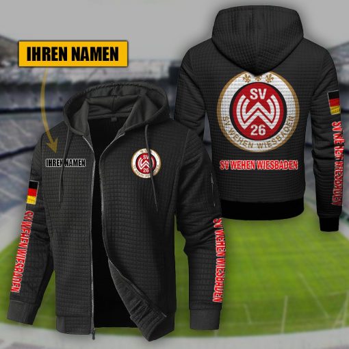 SV Wehen Wiesbaden Individueller Name Sportlicher Stil Sport-Hoodie