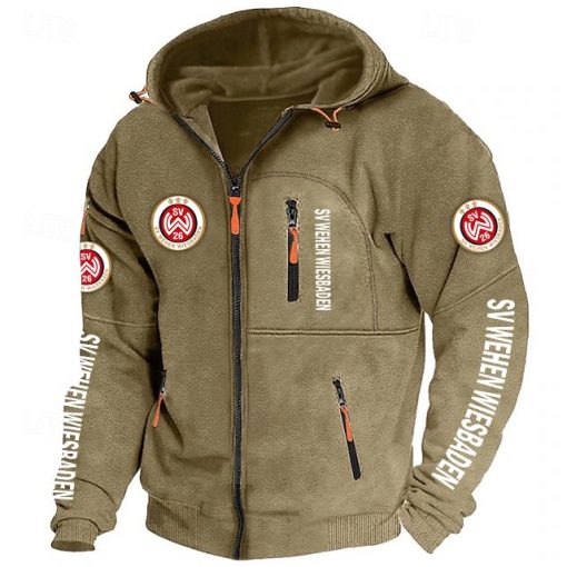 SV Wehen Wiesbaden Neue Version Zip-Up-Jacke SV Wehen Wiesbaden Neue Version Zip-Up-Jacke