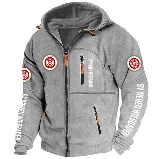 SV Wehen Wiesbaden Neue Version Zip-Up-Jacke SV Wehen Wiesbaden Neue Version Zip-Up-Jacke