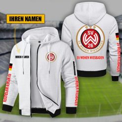SV Wehen Wiesbaden Individueller Name Sportlicher Stil Sport-Hoodie
