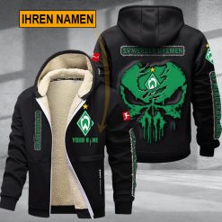 SV Werder Bremen – Individueller Name Neues Design Reißverschlussjacke