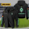 SV Werder Bremen Individueller Name Sportlicher Stil Sport-Hoodie