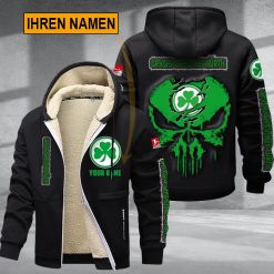 SpVgg Greuther Fürth – Individueller Name Neues Design Reißverschlussjacke