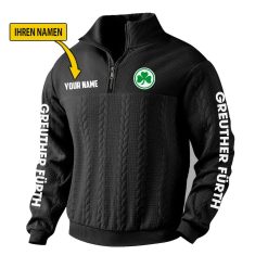 SpVgg Greuther Fürth Fan Edition Strick-Sweatshirt – Individueller Name